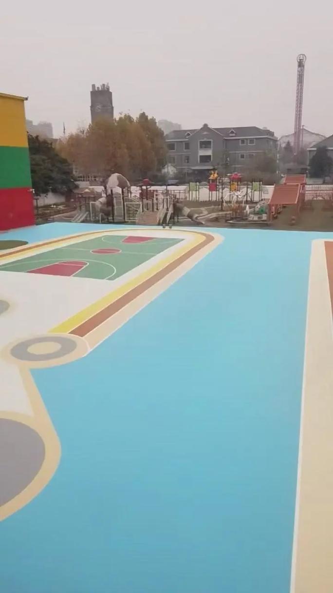 幼儿园硅PU场地铺装材料推荐与施工要点